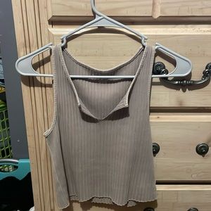 Cropped tank top